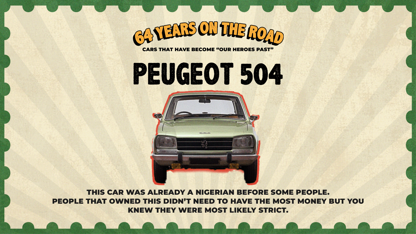 Cars on the road - Peugeot 504