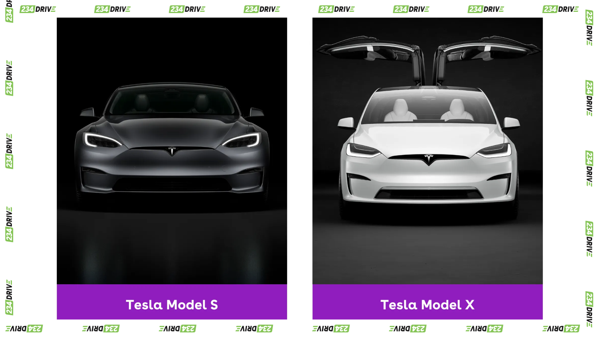 Tesla model x and s