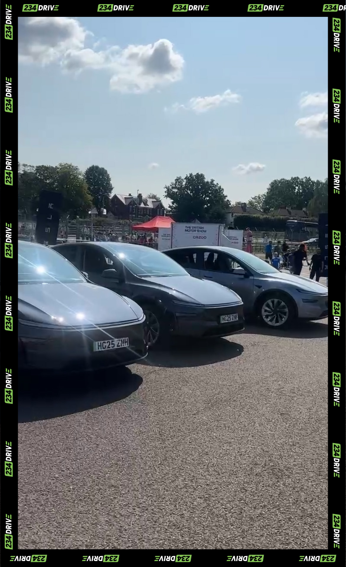 Tesla test drive