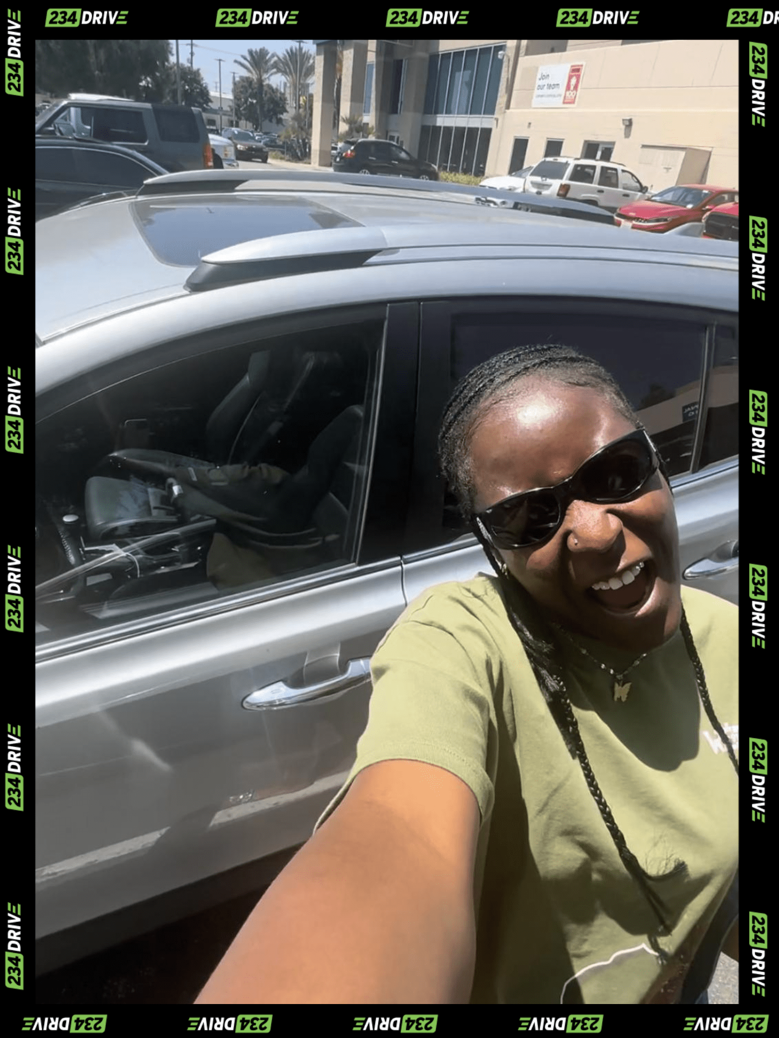Driving in LA/London with Faith 