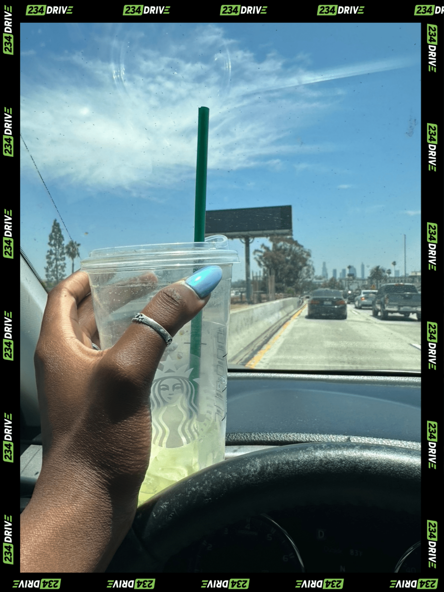 Driving in LA/London with Faith 