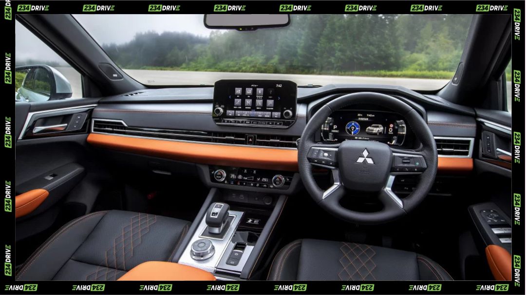 Mitsubishi Outlander PHEV Interior. Source: Topcar Kenya