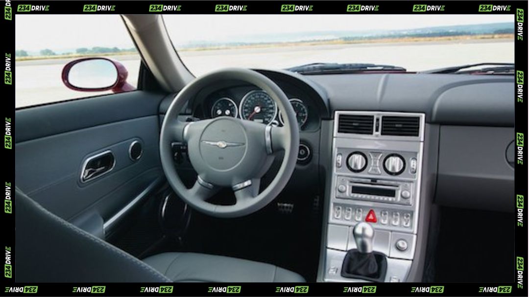 Chrysler Crossfire Interior. Source: Automaniac