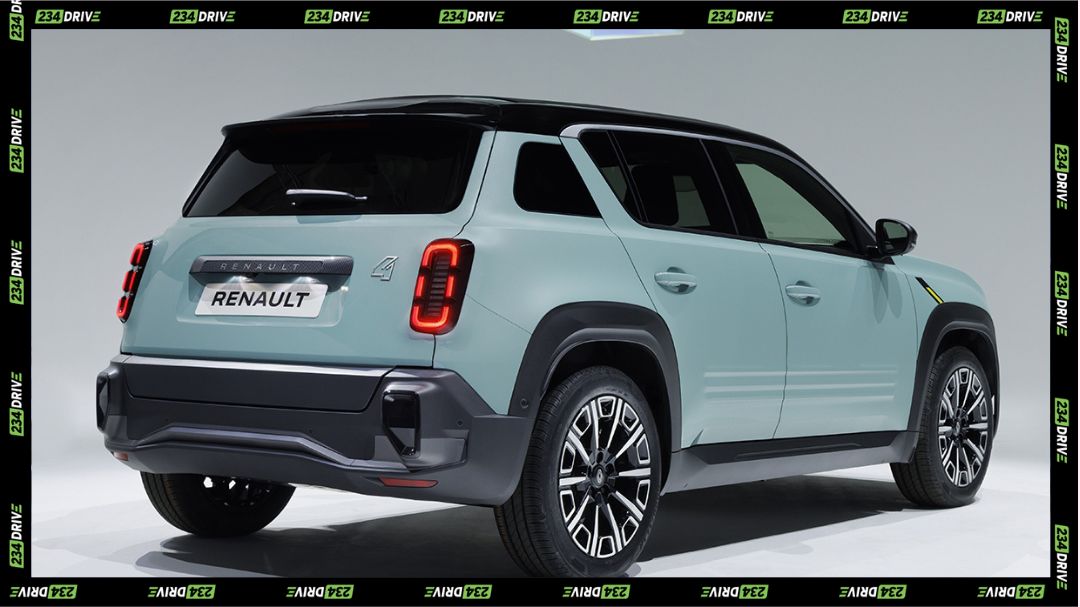 Renault 4 E-Tech Electric Back View. Source: Auto&Design