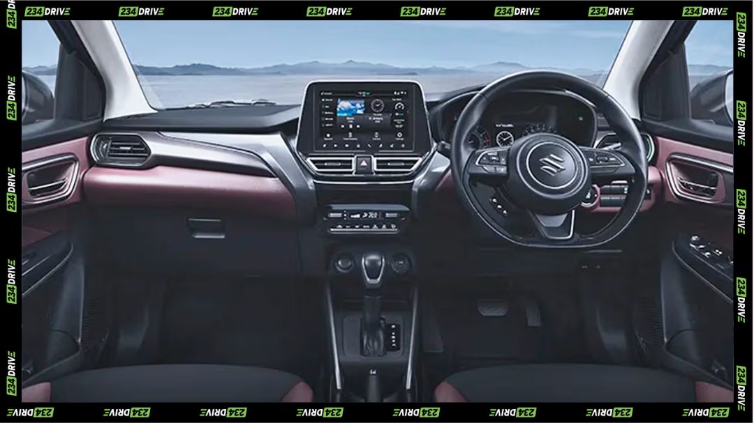 Suzuki Fronx Interior. Source: Cars South Africa