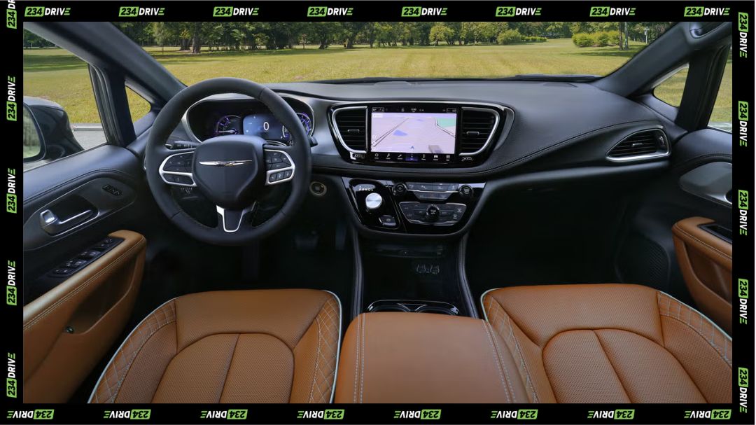 Chrysler Pacifica Interior. Source: Car and Driver