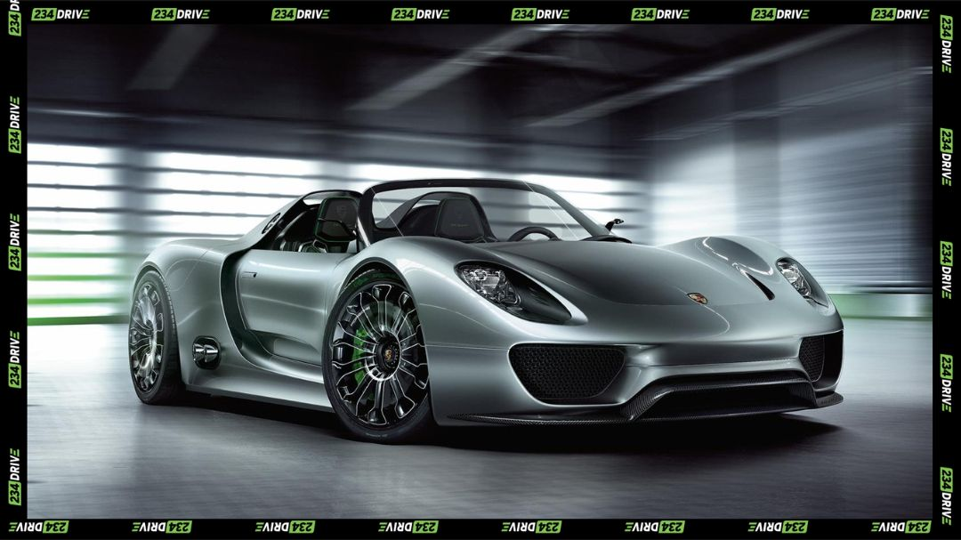 Porsche 918 Spyder. Source: Greencarreports