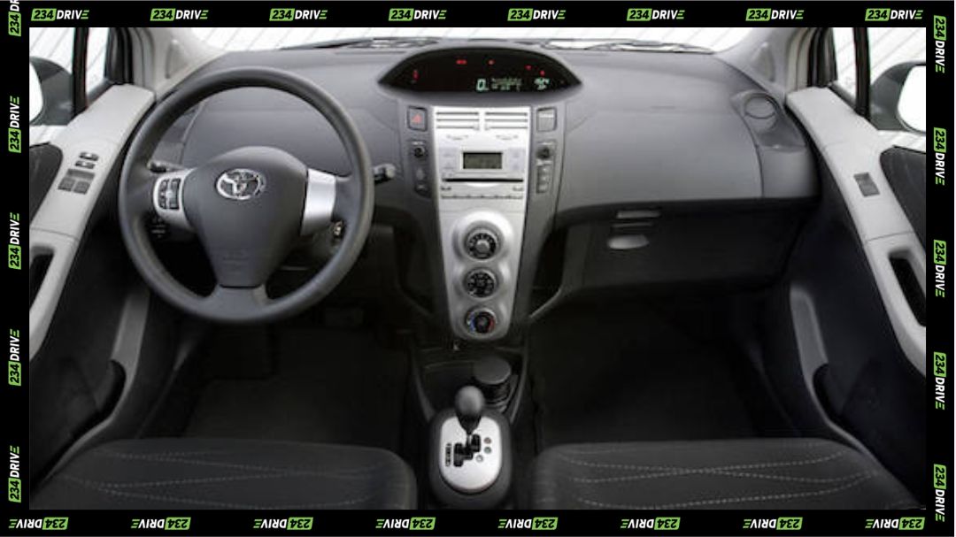 Toyota Yaris XP10 Interior. Source: Auto Maniac