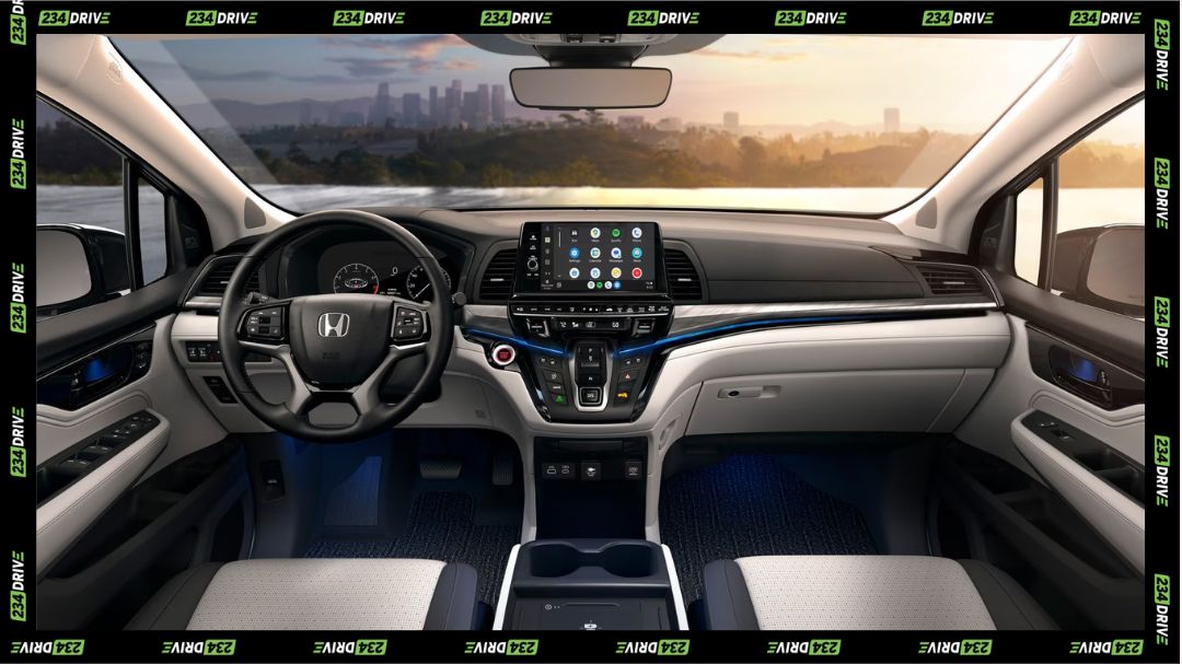 Honda Odyssey Hybrid Interior. Source: Edmunds