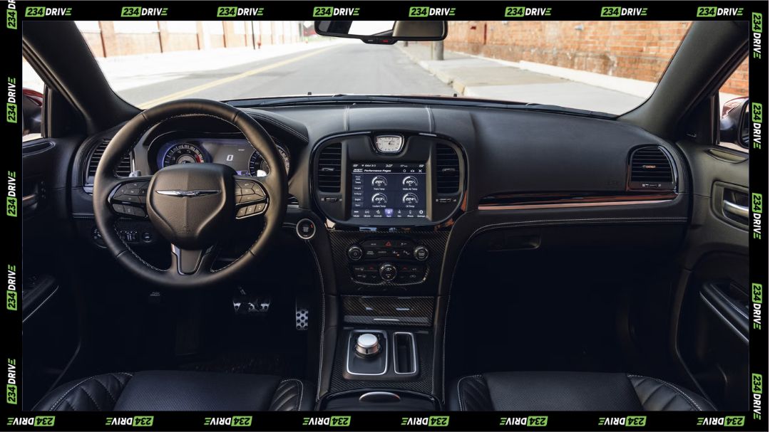 Chrysler 300 Interior. Source: Car and Driver