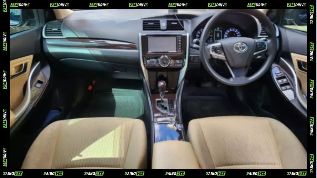 2017 Toyota Premio Interior. Source: Autocheck