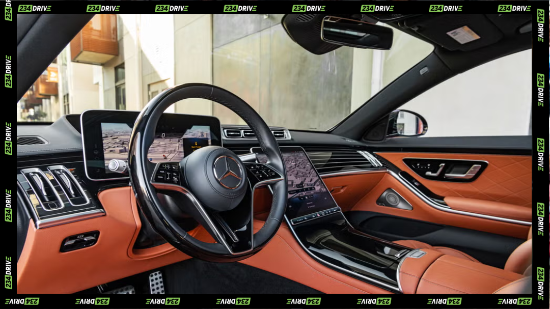 Interior of Mercedes 2025