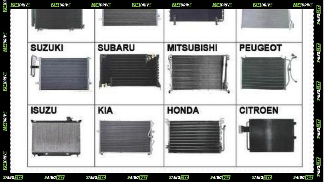 Types of AC Condensers by Different Car Brands. Source: Trade India