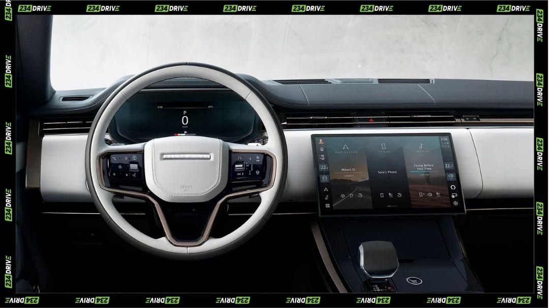 The New Range Rover Sport Interior. Source: Land Rover Kenya