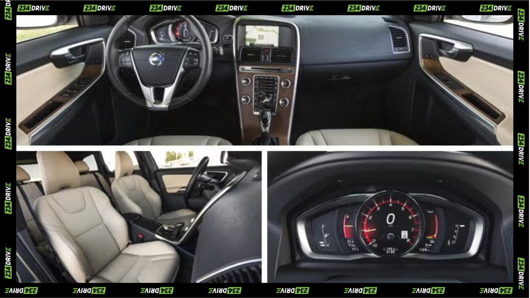Interior of 2016 Volvo XC60. Source: Car and Driver