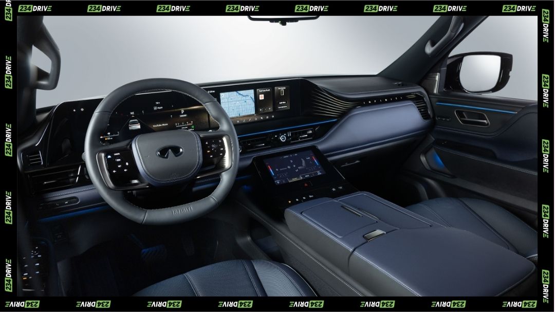 2026 Infiniti QX80 Sport Interior. Source: Car and Driver