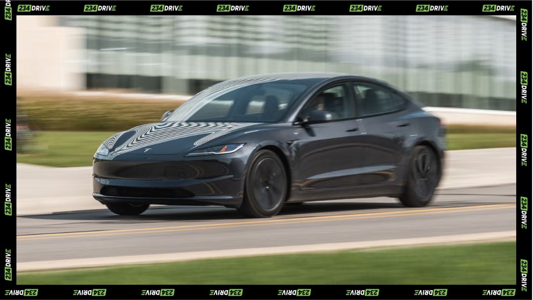 Tesla Model 3 Long Range AWD. Source: Car and Driver