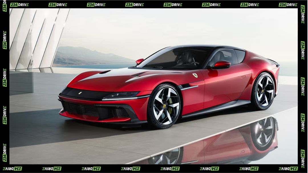 Ferrari 12Cilindri. Source: Car and Driver