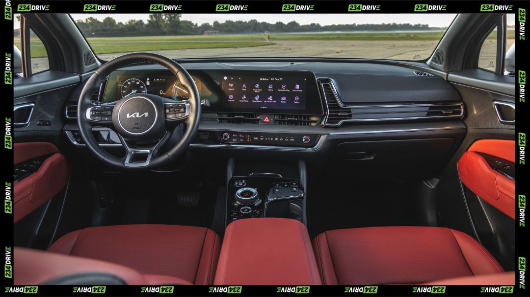 Kia Sportage Interior Source: Car and Drive