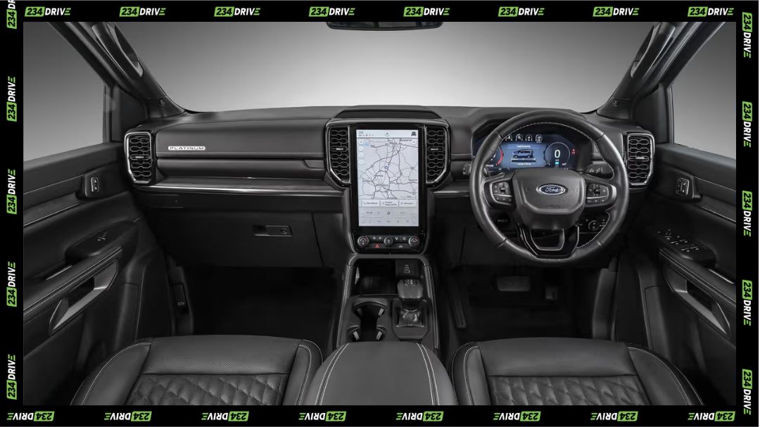 Ford Everest Interior. Source: Car South Africa