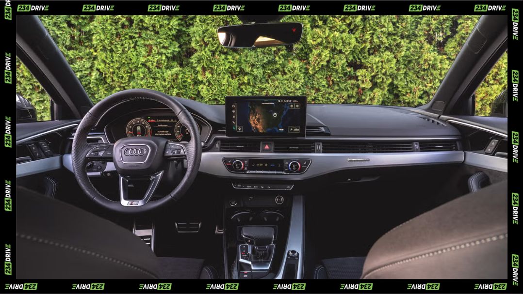Audi A4 Interior. Source: Car and Driver