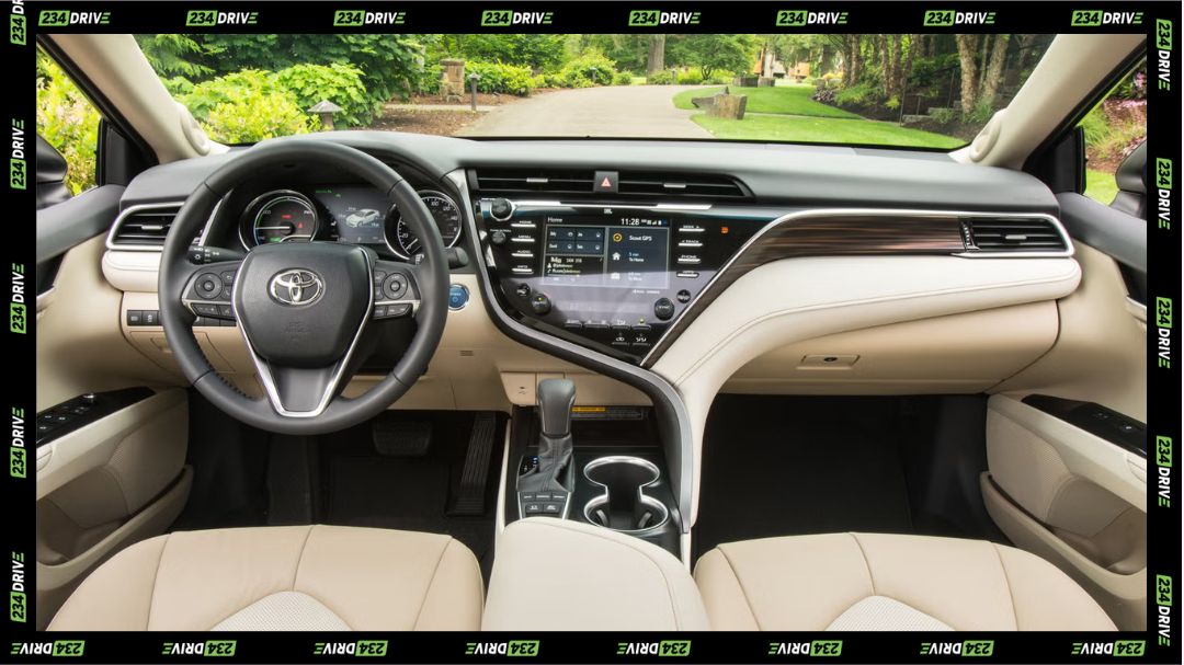 Toyota Camry Hybrid Interior. Source: AutoWeek