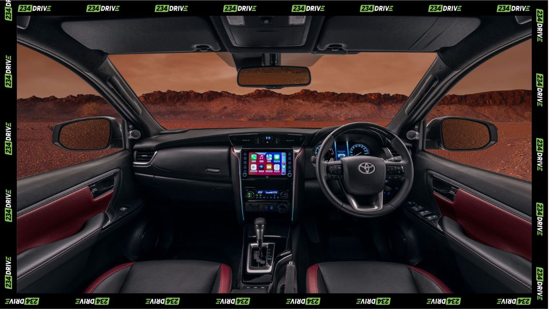 Toyota Fortuner Interior, Source: Toyota South Africa