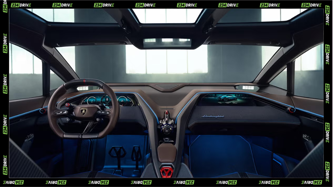 Cancelled Lamborghini  EV Lanzador interior