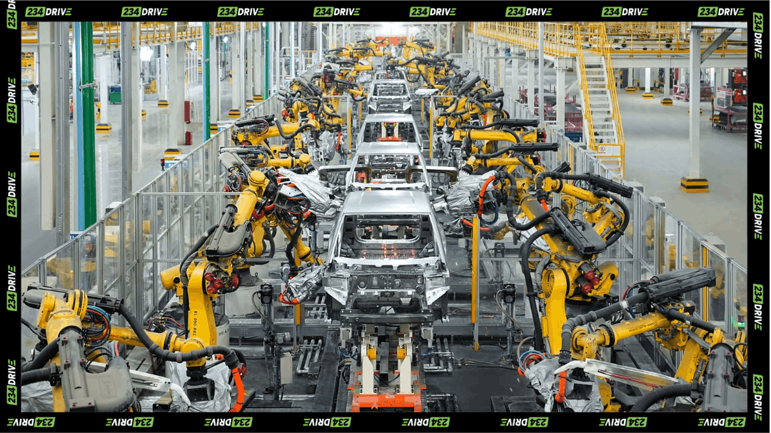 BYD automated factory helping produce a car every 60 seconds
