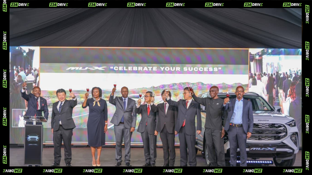 Kenya Government Officals at isuzu new line alunch