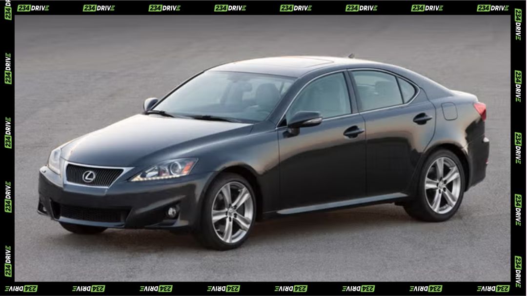 2015 Lexus is 250. Source: Edmunds