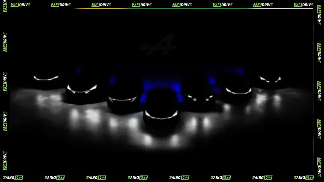 Sneak Pic of the Alpine Electric Vehicle. Source: Car Magazine