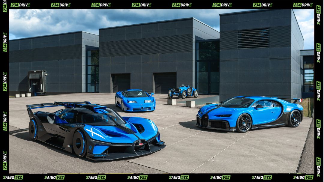 Bugatti’s French Racing Blue. Source: Bugatti