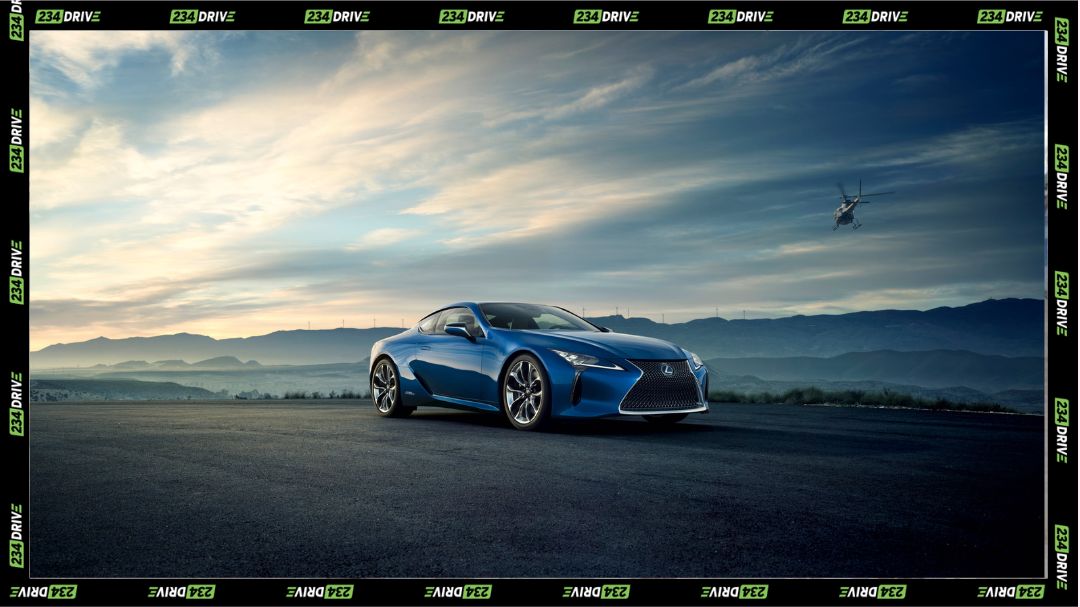 Lexus Structural Blue in the Lexus LC 500. Source: Lexus Showroom