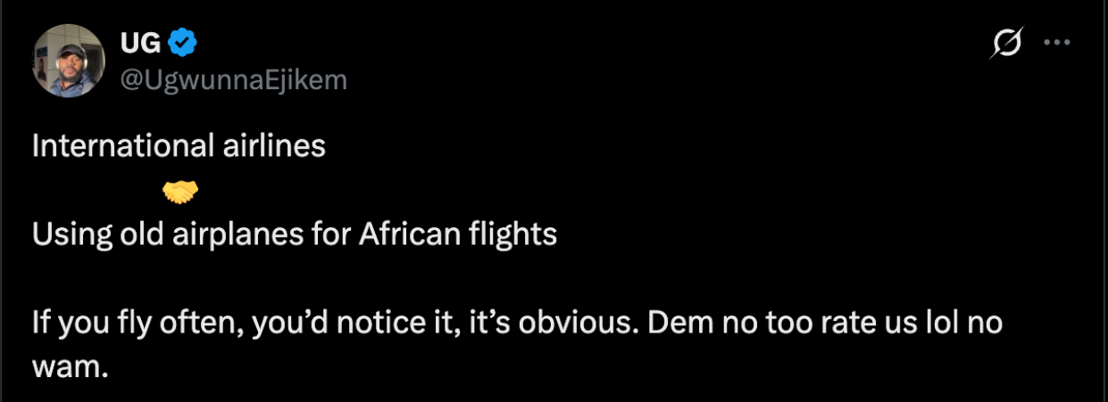 International flight to African destinations compliants case study by 234Drive