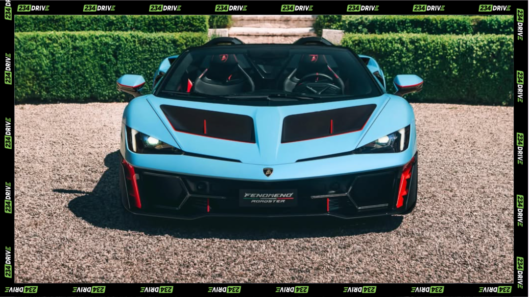 Lamborghini teases the 2026 Fenomeno Roadster with wild V12 power, rare numbers and even more drama ahead. | Source: Lamborghini