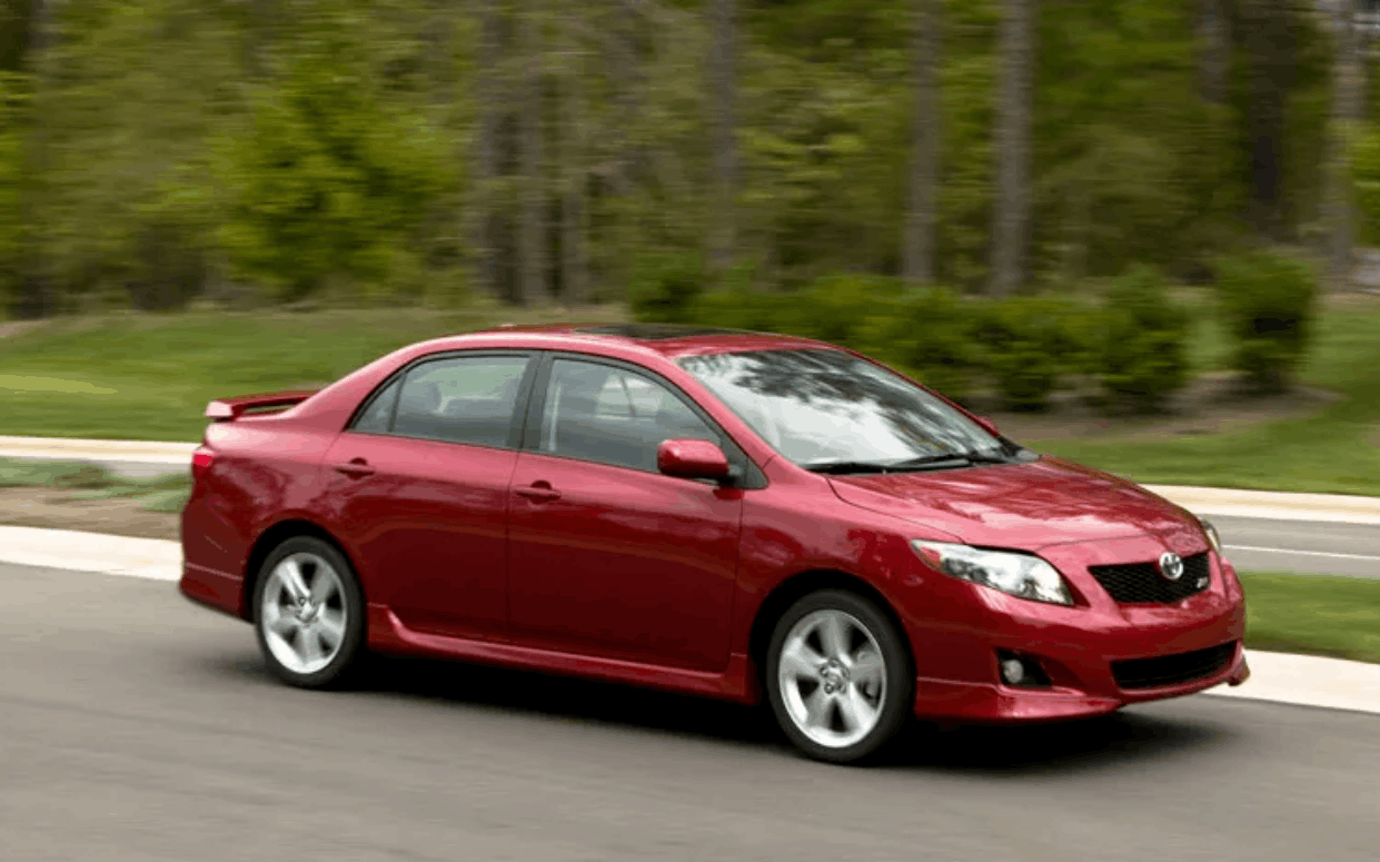 A 2009 Toyota Corolla. | Source: Motor Trend