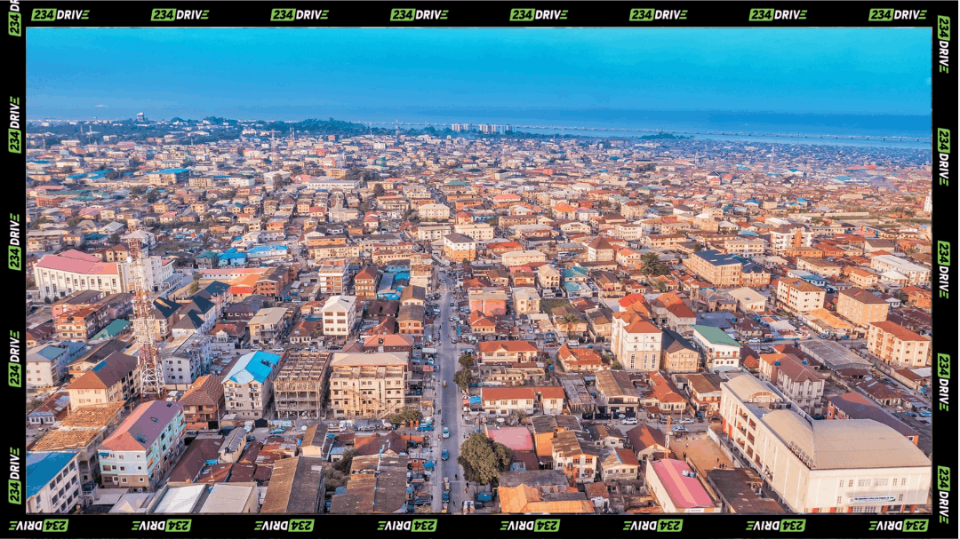 Aerial view of Yaba Lagos. | Source: Moha Sheikh via X