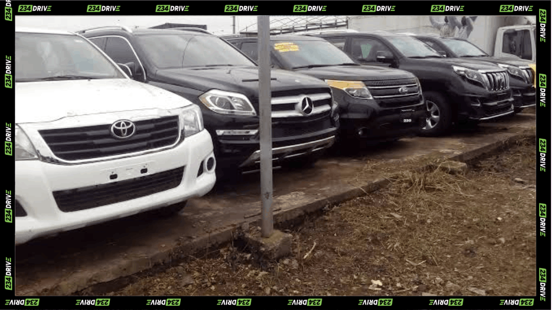 Row of seized vehicles in Lagos as the state cracks down on road disturbances and street begging, drawing responses from Daddy Freeze and car spotters.